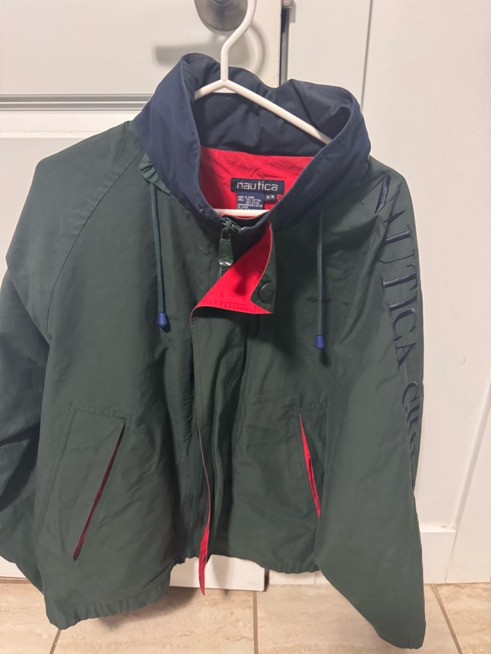 Vintage 1990’s Nautica Challenge J-Class windbreaker Jacket